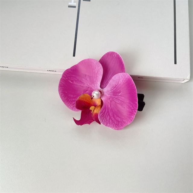 Fabric Clip Floral Hair