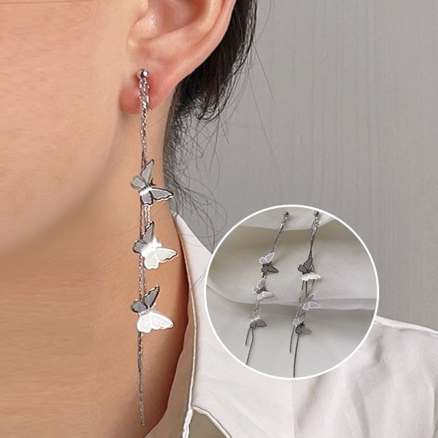 Butterfly Earring Threader Alloy