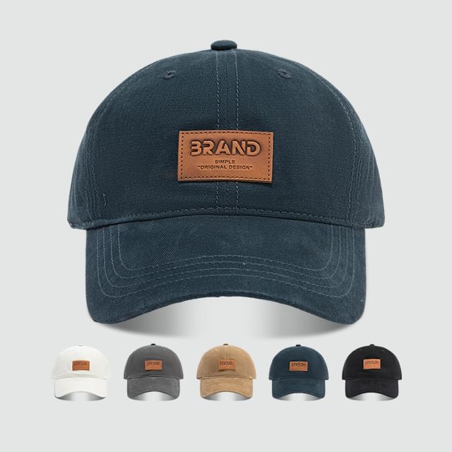 Baseball Applique Cap Lettering