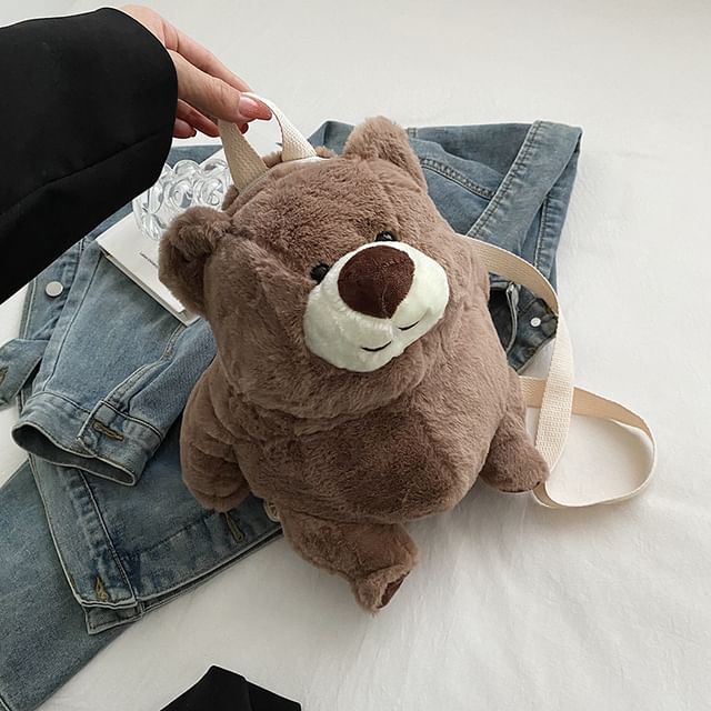 Animal Fluffy Backpack