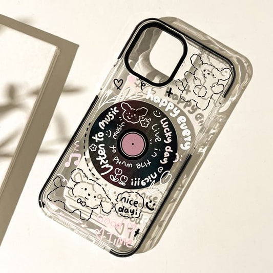 Phone Record Case Animal Vinyl
