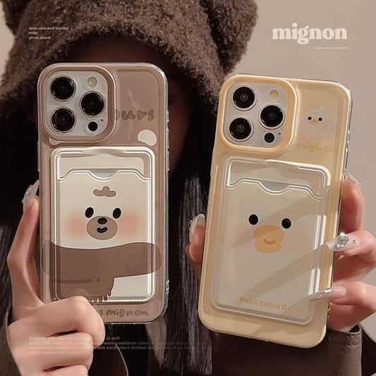 Animal Holder Card Case Phone