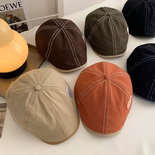 Applique Cap Flat Lettering