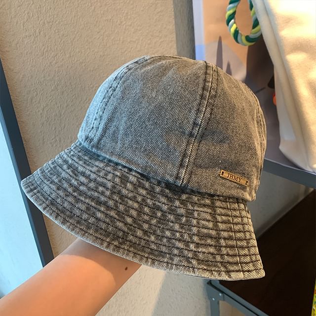 Hat Denim Washed Bucket