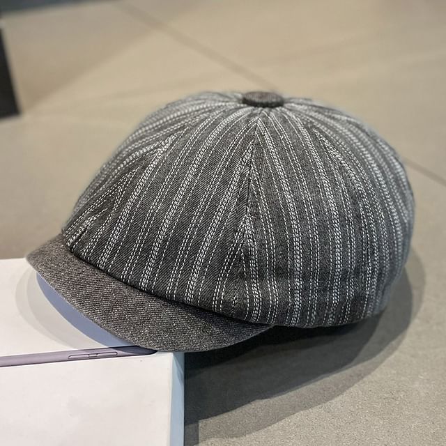 Newsboy Denim Cap