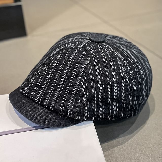 Newsboy Denim Cap