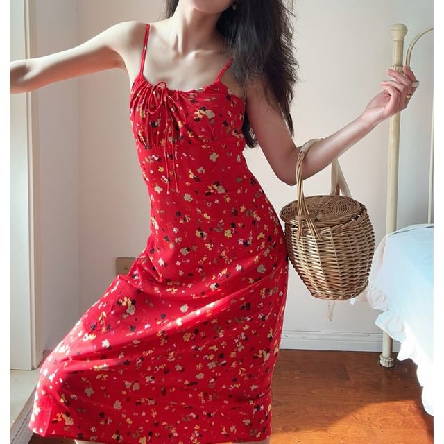 Spaghetti Strap Floral Sundress (Various Designs)