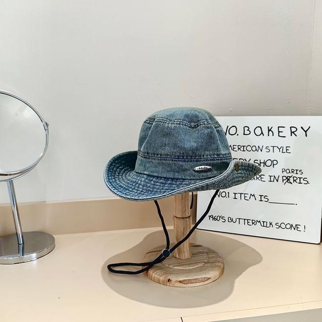 Denim Hat Bucket