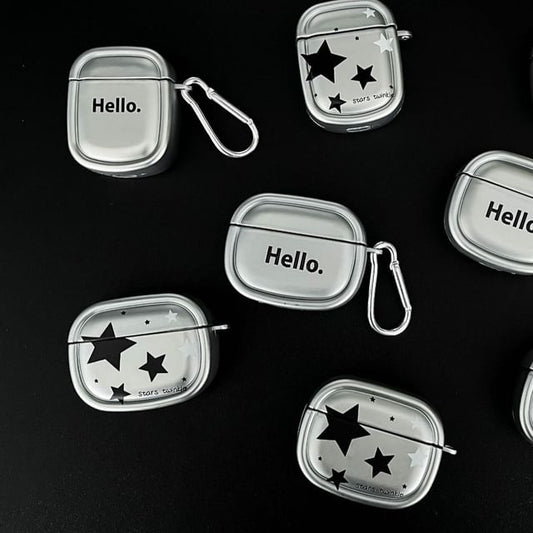 Skin With Charm Metallic Pro Earphone Star AirPods / Case
