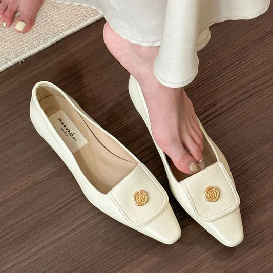 Accent Loafers Flower