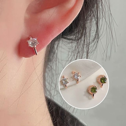Ear Cuff Rhinestone Alloy