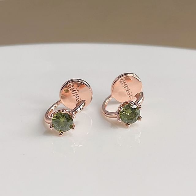 Ear Cuff Rhinestone Alloy