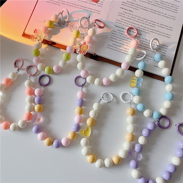 Bow Strap Phone Bead