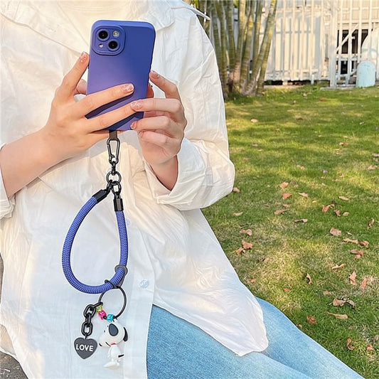 Plain Pad Phone Lanyard Strap with