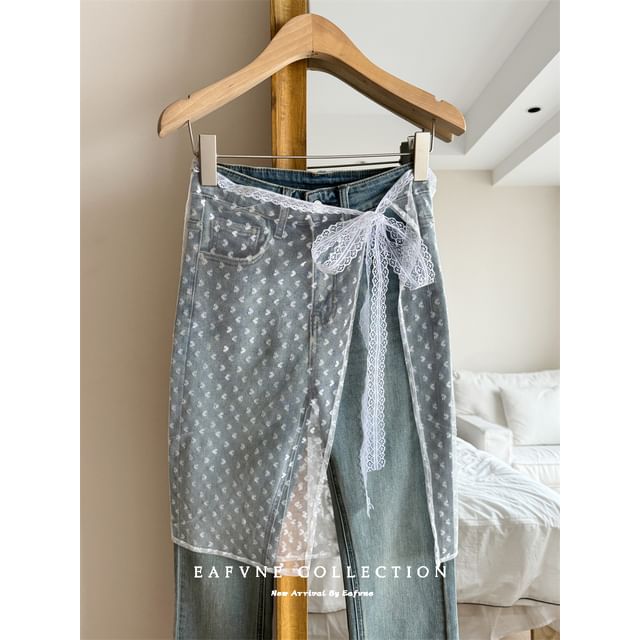 Lace Apron (Various Half Skirt Designs)