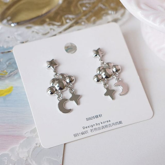 Cloud Earring Star Dangle Moon Alloy