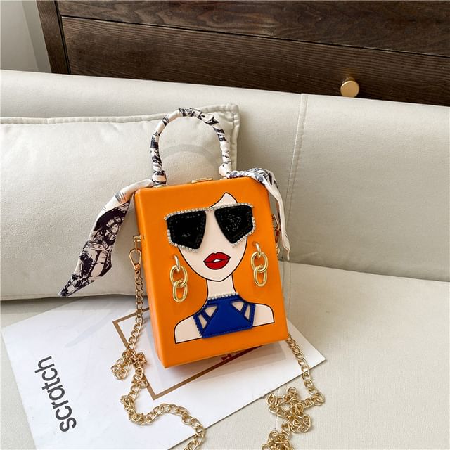 Bag Face Print Crossbody