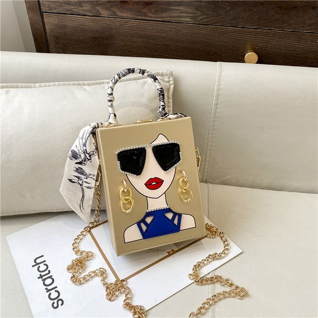Bag Face Print Crossbody