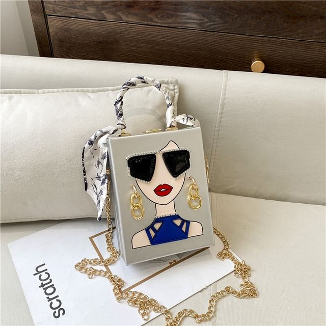 Bag Face Print Crossbody