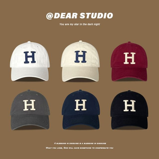 Embroidered Cap Lettering