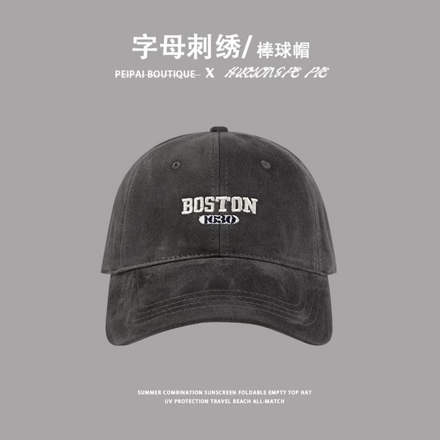 Cap Lettering Embroidered