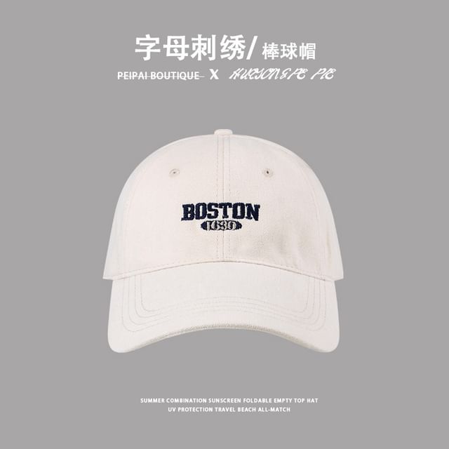 Cap Lettering Embroidered