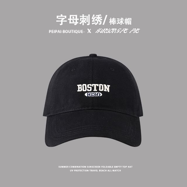 Cap Lettering Embroidered