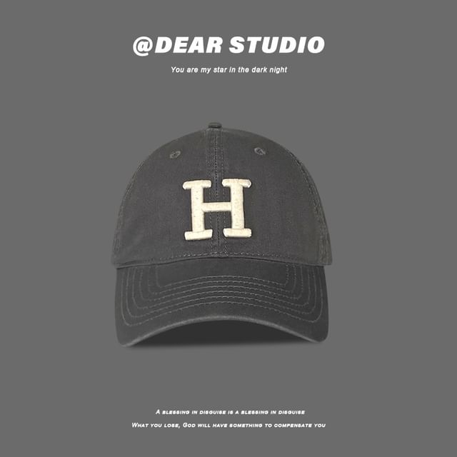 Embroidered Cap Lettering