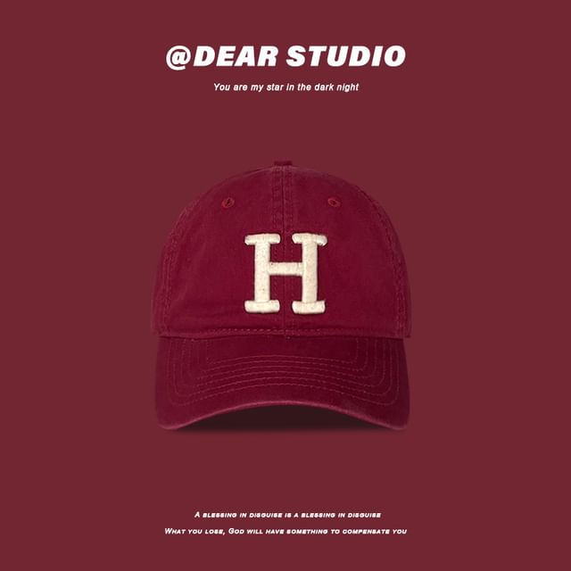 Embroidered Cap Lettering