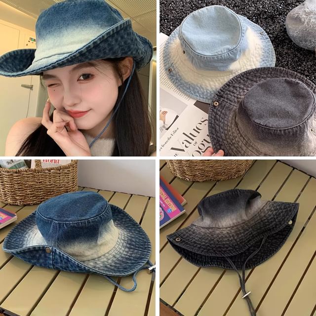Denim Cowboy Hat
