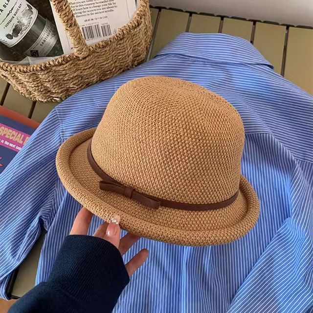 Hat Straw Fedora