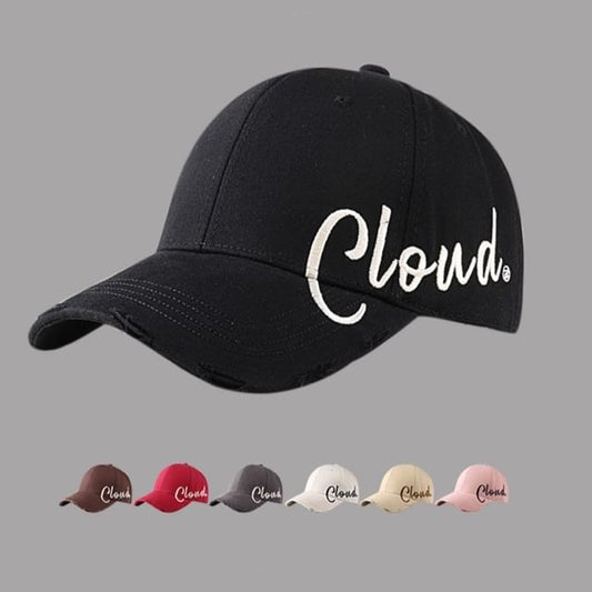 Baseball Lettering Print Cap