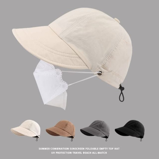 Wide Brim Cap Plain