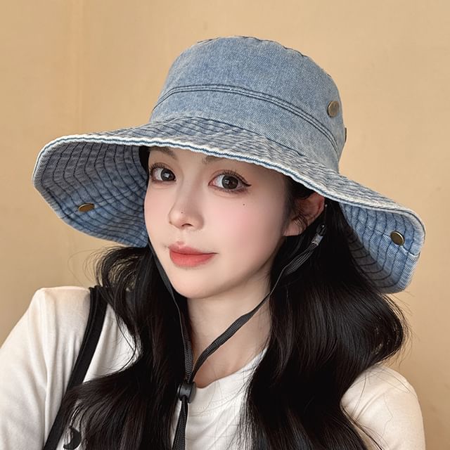 Denim Hat Boonie Washed