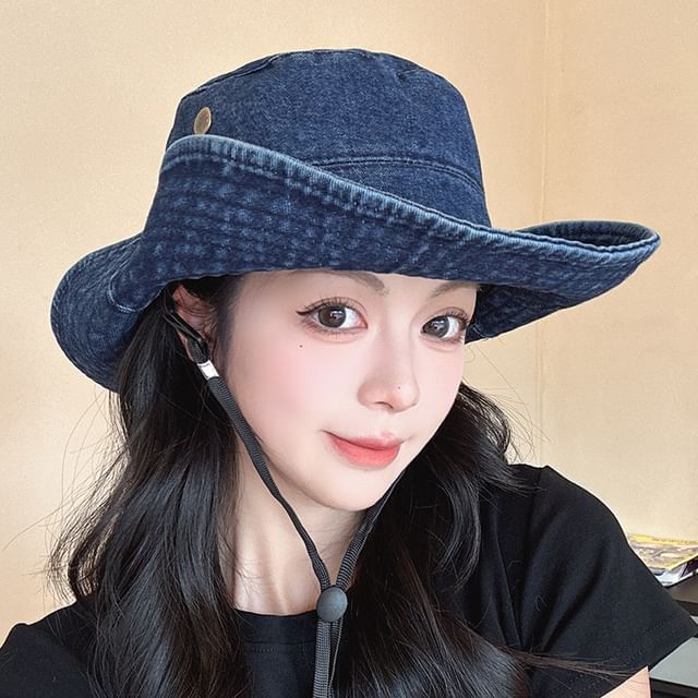 Denim Hat Boonie Washed