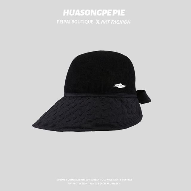 Sun Textured Panel Hat Woven