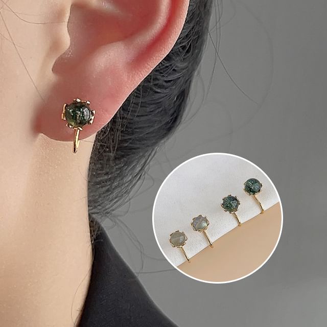 Gemstone Earring Cuff