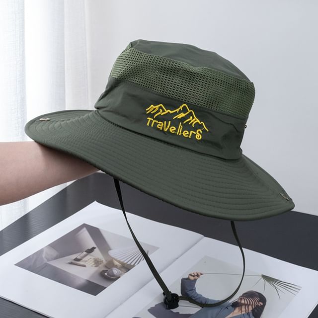 Embroidered Cap Hiking