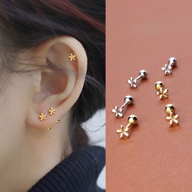 Ear Stud Floral