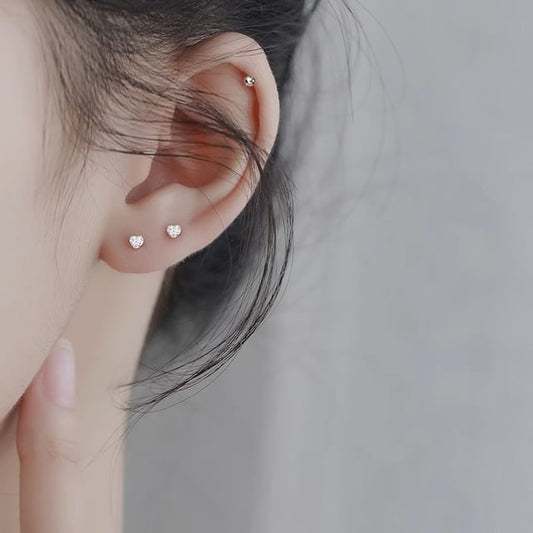 Ear Heart Stud