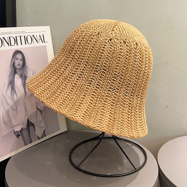Knit Hat Bucket