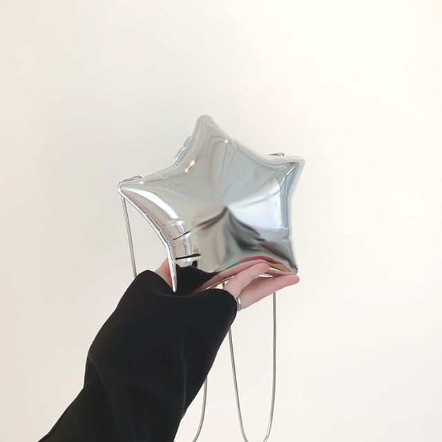 Chain Crossbody Bag Star Strap