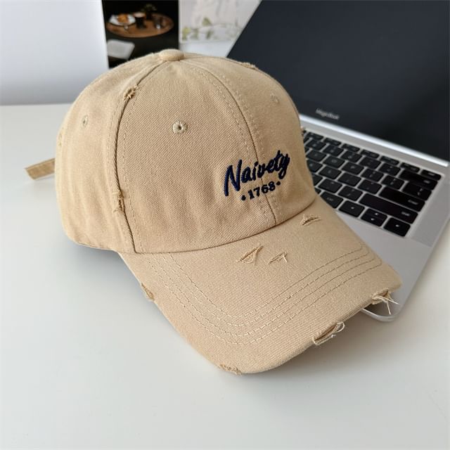 Embroidered Cap Lettering Baseball