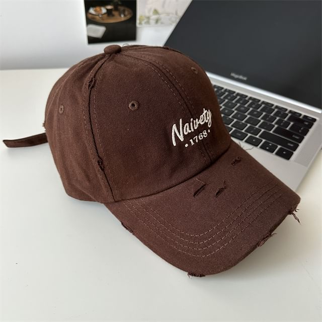 Embroidered Cap Lettering Baseball