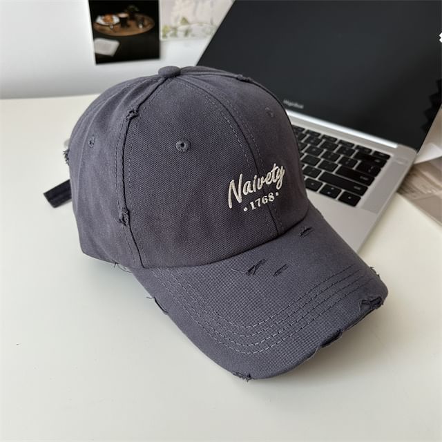 Embroidered Cap Lettering Baseball