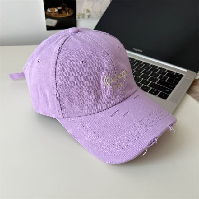 Embroidered Cap Lettering Baseball