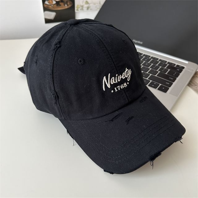 Embroidered Cap Lettering Baseball