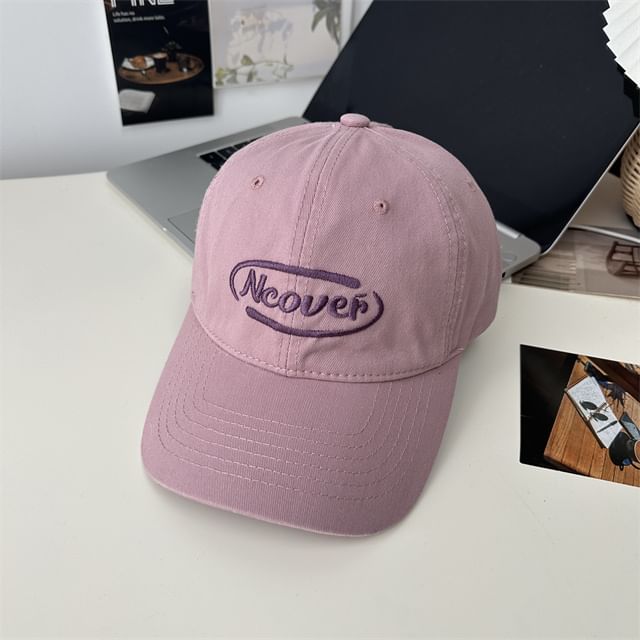 Baseball Embroidered Cap Lettering