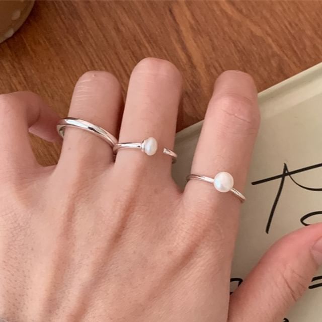 Pearl Faux Ring