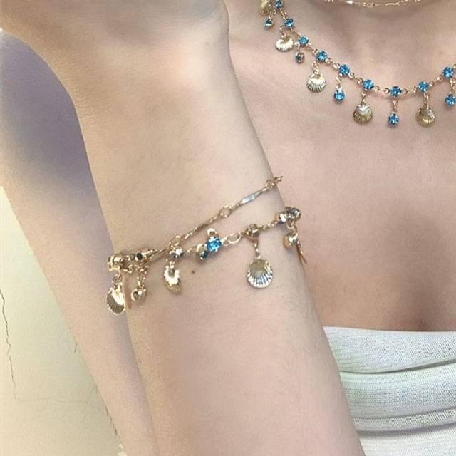 Necklace / Rhinestone Bracelet